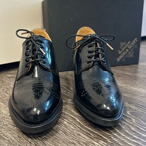 The Office of Angela Scott Miss Button Black size 7.5. Never worn.